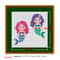 Cross Stitch For Girls Patterns Mermaid Xstitch For Baby Modern Cross Stitch Cute Baby Shower Gift 1