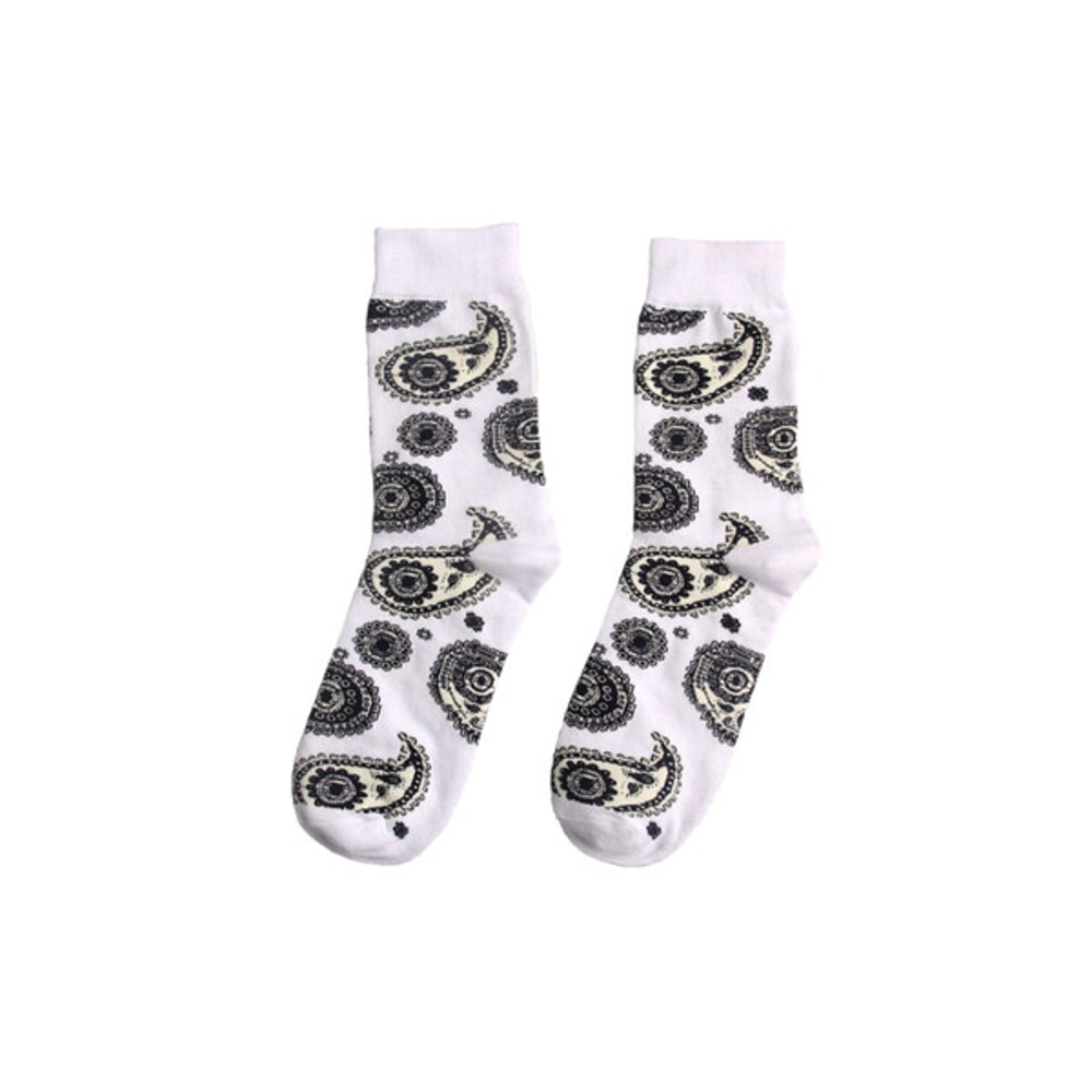 Timeless Black & White Bandana Socks (4).jpg