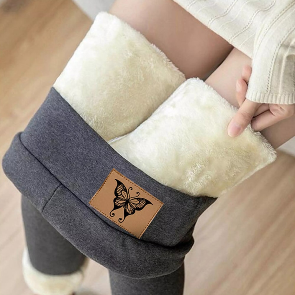 Luxurious Super Thick Cashmere Leggings 1jpg