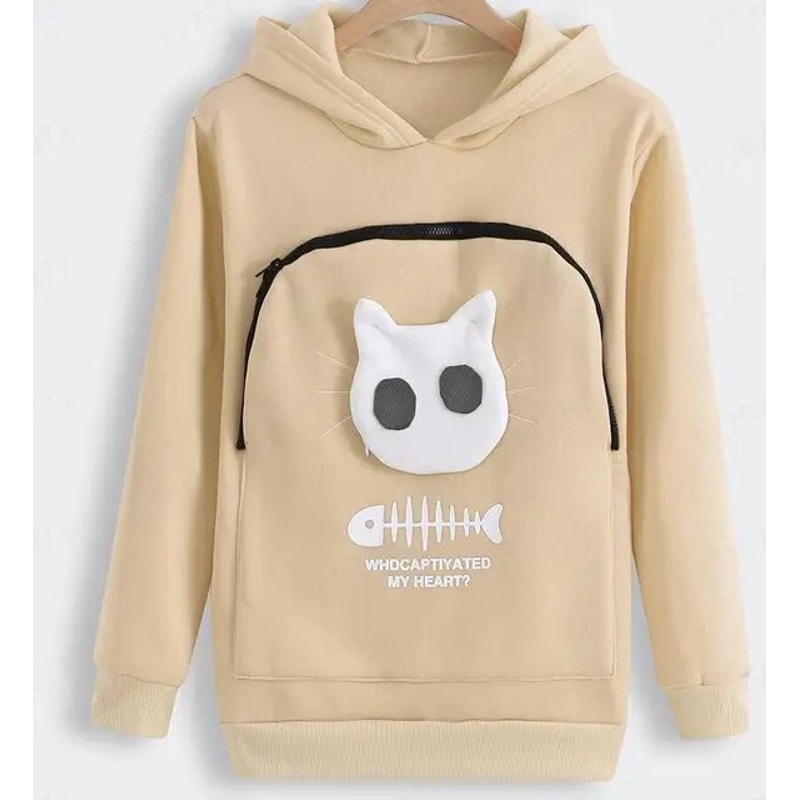 Unique cat lover gift hoodie