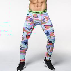 men's camo leggings for workout - perfect athletic gift