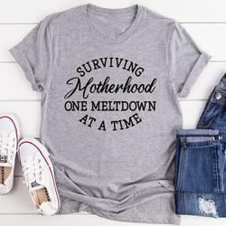 surviving motherhood t-shirt
