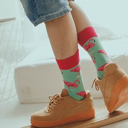 Cute Flamingo Socks For Men & Women