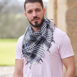 polyester tactical desert scarf