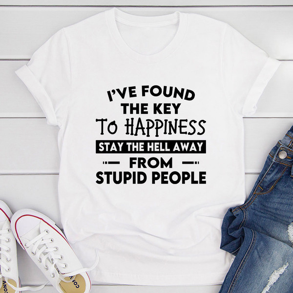 The Key To Happiness T-Shirt (2).jpg