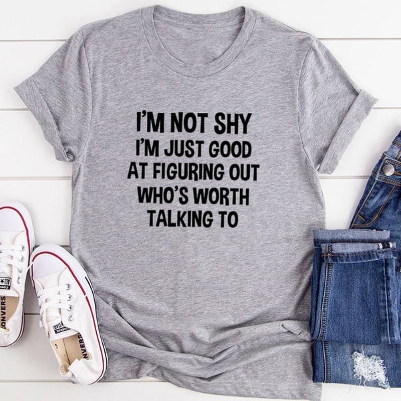 I'm Not Shy T-Shirt.jpg