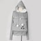 Gray Pet Pocket Hoodie for Stylish Animal Lovers