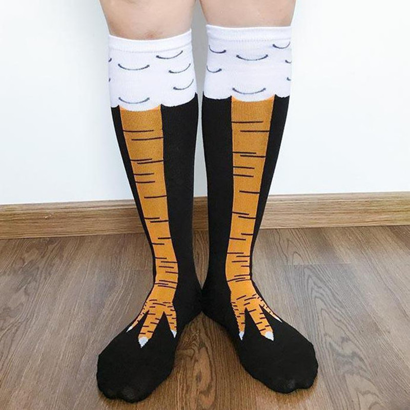 novelty funny chicken socks for gifting