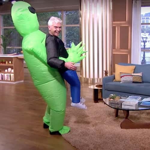 Alien Carrying Human Costume – The Perfect Halloween Gift Idea