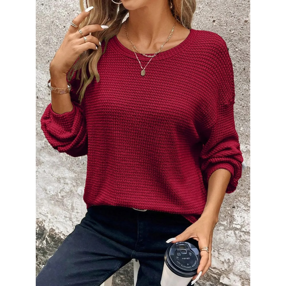 Buy Womens Plus Size Autumn Pullover