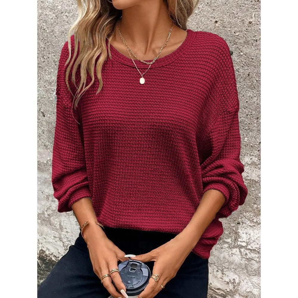 Shop Cozy Womens Plus Size Winter Long Sleeve Top