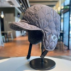 winter trapper hat with earflaps – waterproof & warm bomber cap