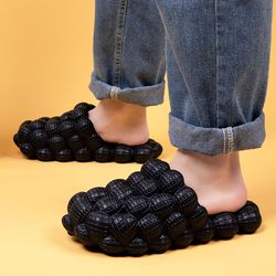 bubbles cute women slippers, summer light bubble slides for ultimate comfort