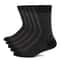 Mens Dress Socks Plus Large Size HighQuality Combed Cotton Crew Socks 2