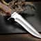 Custom Handmade 135 Inches Bowie Knife Fixed Blade With Leather Sheath For Outdoor Survival Camping 1
