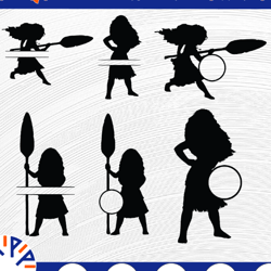 moana svg bundle, disney's moana svg cut files, moana silhouette svg bundle, moana clipart, moana dxf, cut files