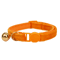 AnyWags Cat Collar Orange Large With Safety Buckle Bell 0
