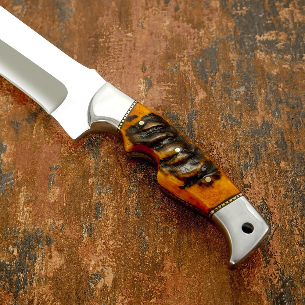 Custom Handmade Beautiful D2 Steel Hunting Kitchen Knife gift For Himher 1