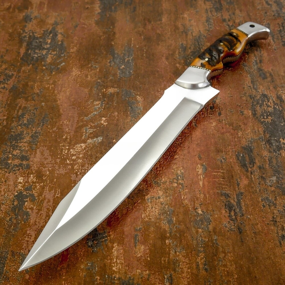Custom Handmade Beautiful D2 Steel Hunting Kitchen Knife gift For Himher 0