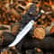 High Polish 18 Inch Crocodile Dundee Hunting Bowie Knife Custom Handmade D2 Steel 3