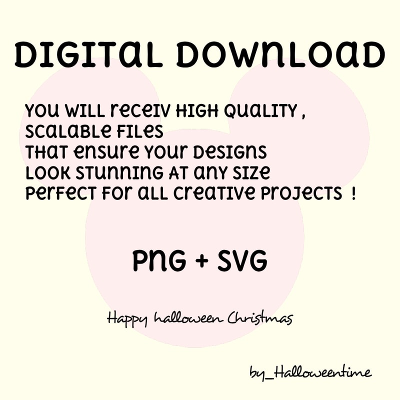 Minnie Mouse WitchDisney Halloween SVG PNG Mickey Not So Scary Disney Characters ClipartDisney Printable 1