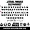 Star Wars Font SVG Font Svg Star Wars Alphabet SVG Font SVG Digital Download Star Wars Letters Svg Star Wars 0
