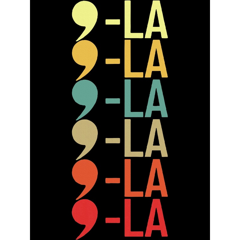 Comma La Kamala Harris President 2024 Vintage Election PNG 0