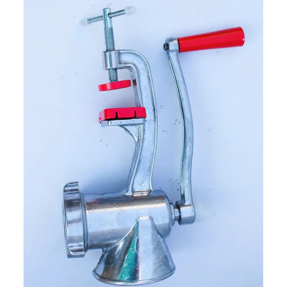 NEW Manual Meat Grinder Tabletop Hand Crank Mincer Myasorubka Ukraine round 4