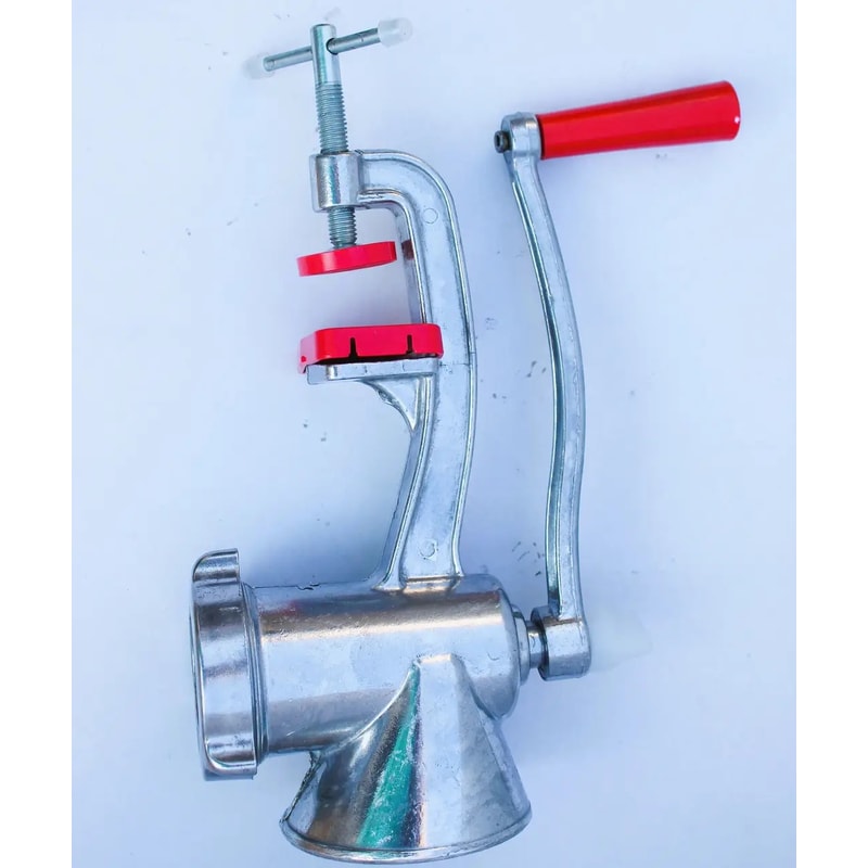 NEW Manual Meat Grinder Tabletop Hand Crank Mincer Myasorubka Ukraine round 4