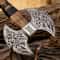 Double Headed Viking Axe Bearded Axe Hand Forged Steel Double Blade Viking Axe Gift For Him Christmas Gift 4
