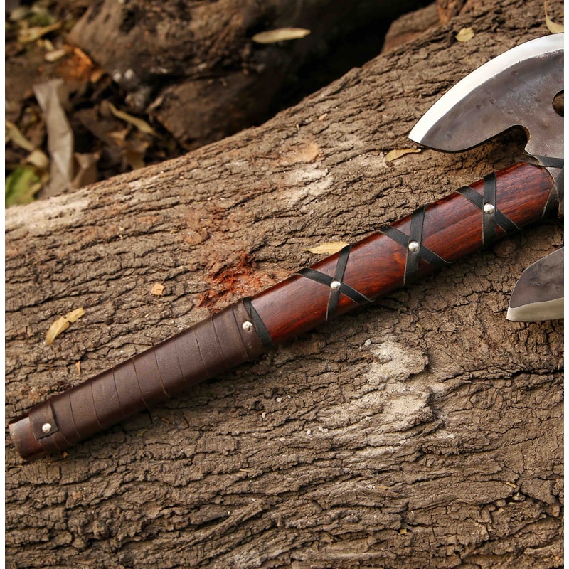 RAGNAR VIKING AXE Larp Forged Halloween Gift near me