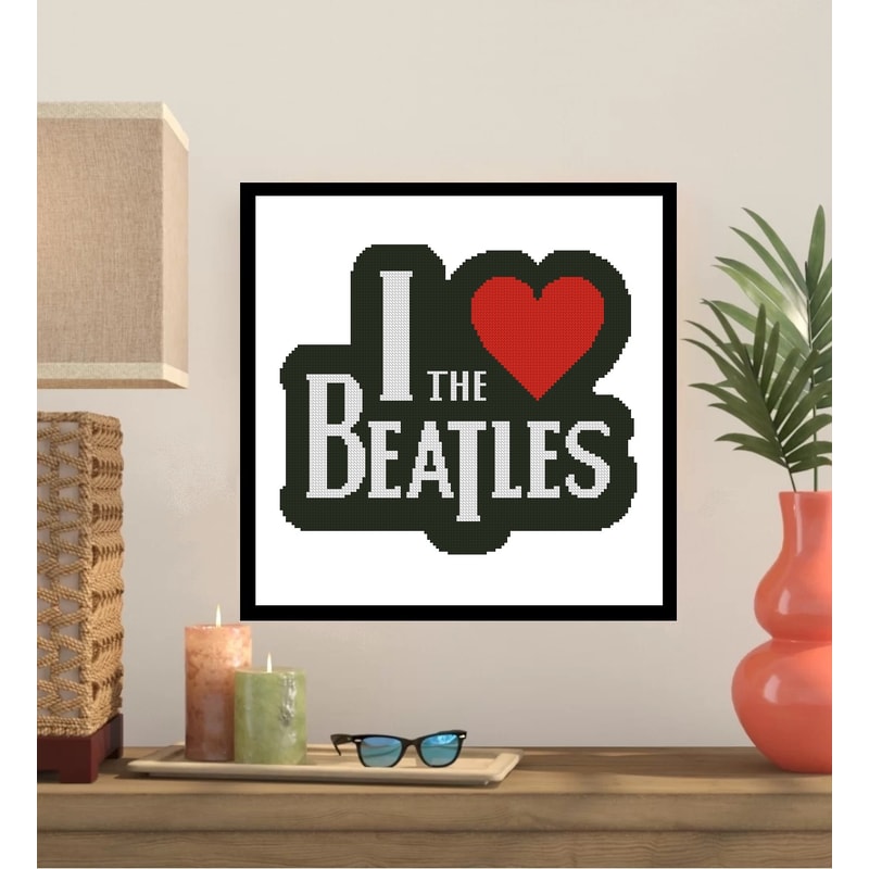 Beatles Cross Stitch Pattern 268 0