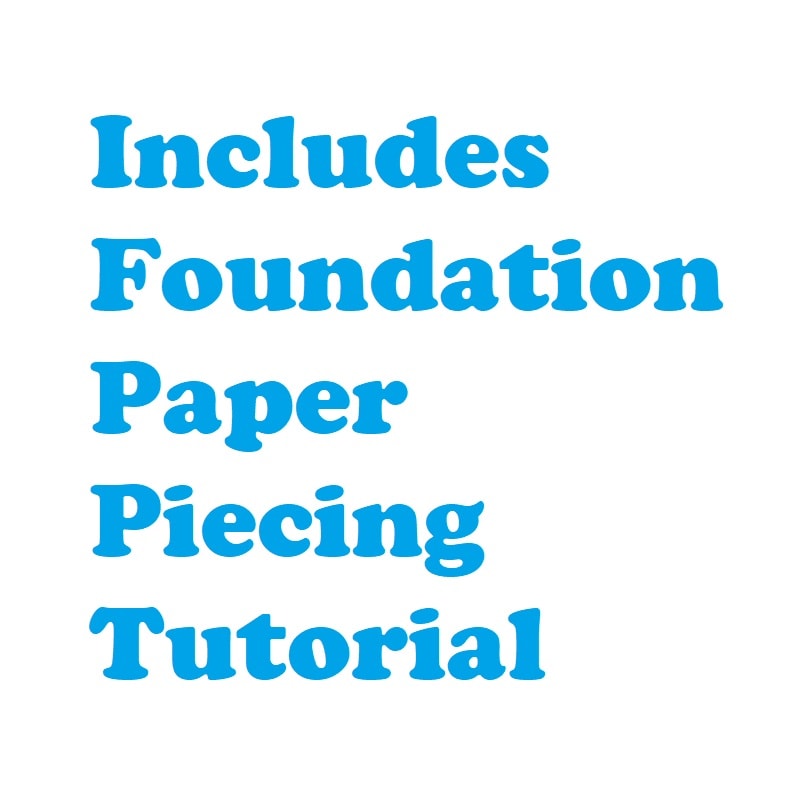 Boy Paper Pieced Quilt Block Pattern OC004 5