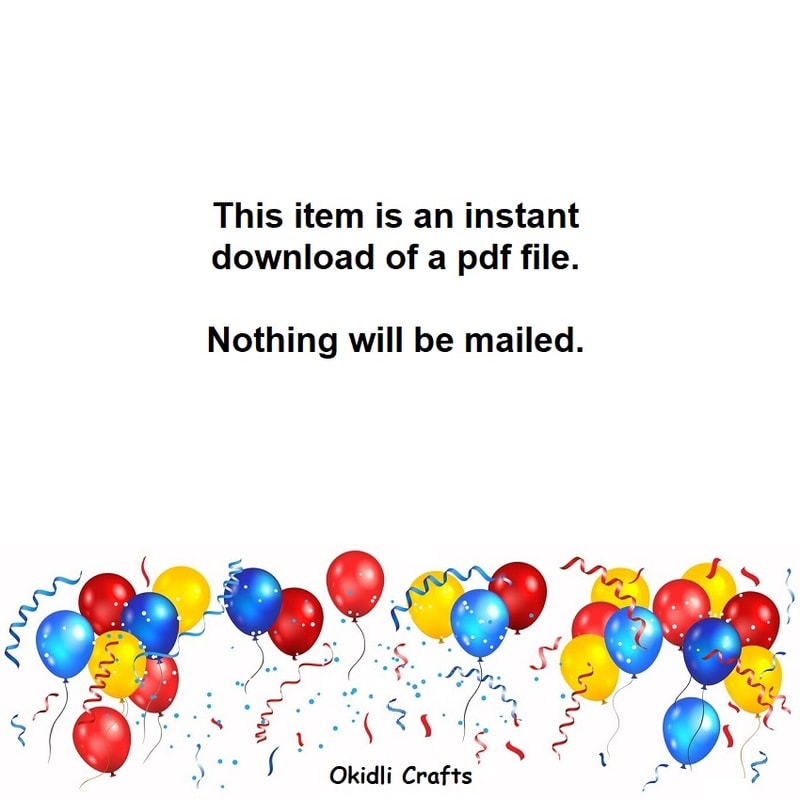 Boy Paper Pieced Quilt Block Pattern OC004 6