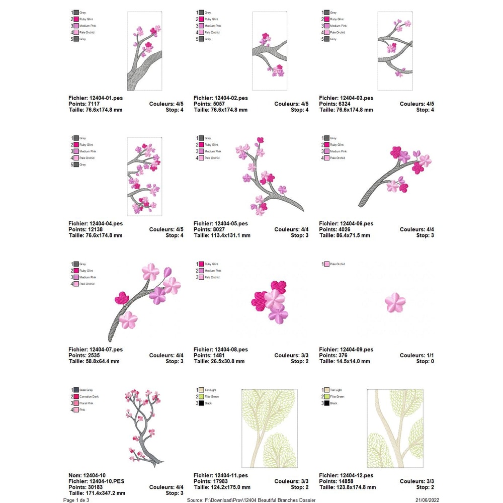 OESD 12404 Beautiful Branches 0