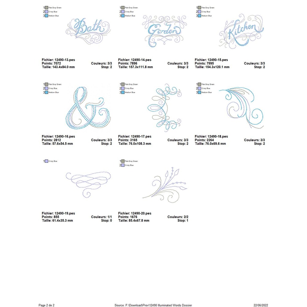 OESD 12490 Illuminated Words 1