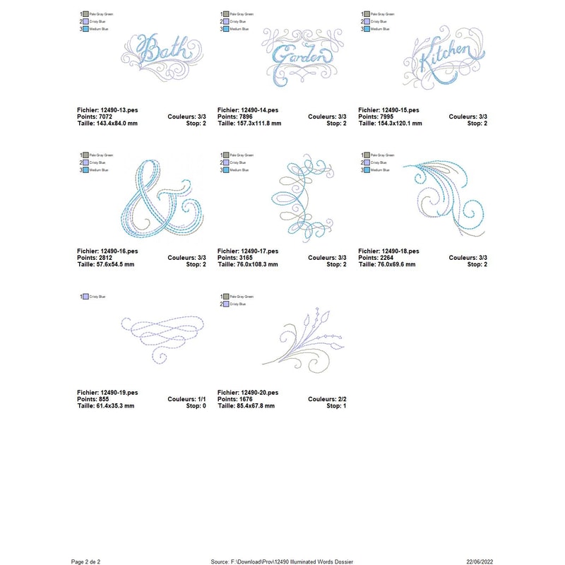 OESD 12490 Illuminated Words 1