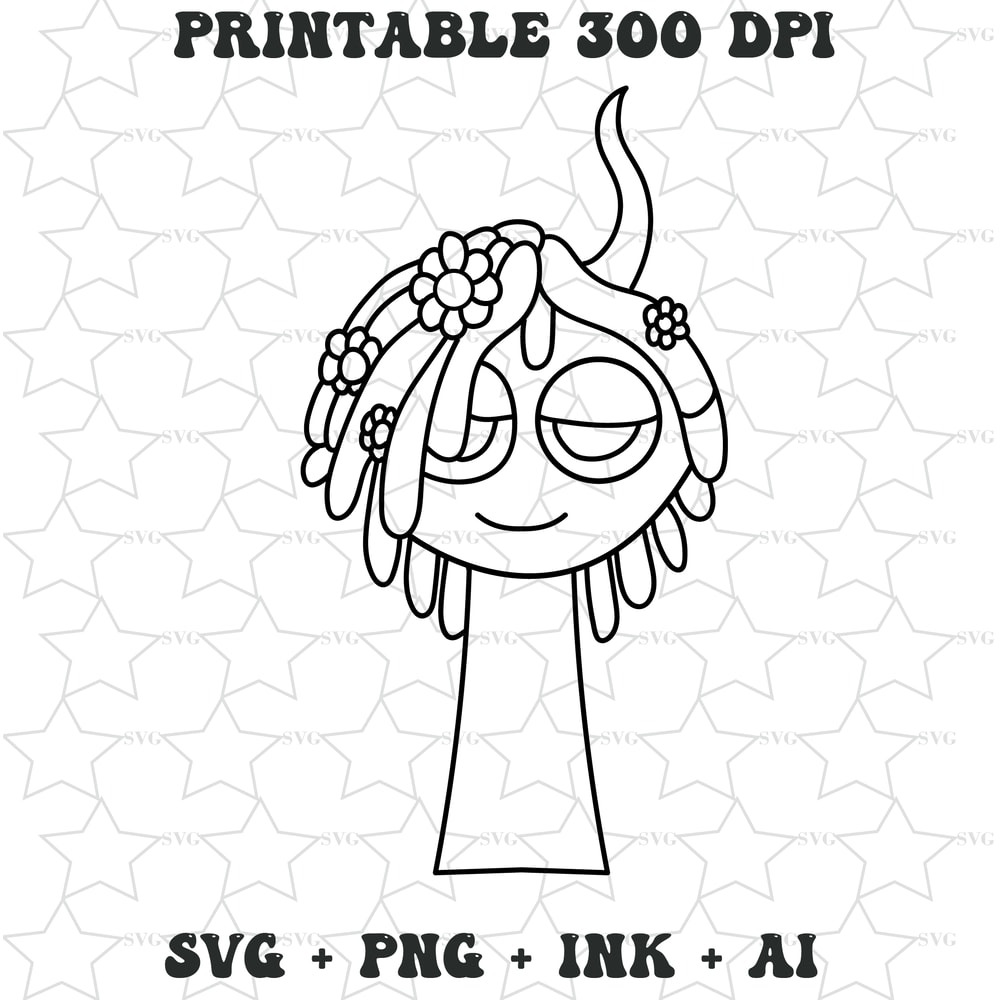 Vector Project Sprunki Increedibox Green Vineria Easy To Edit With SVGPNGInk Ai File Format Instant 1