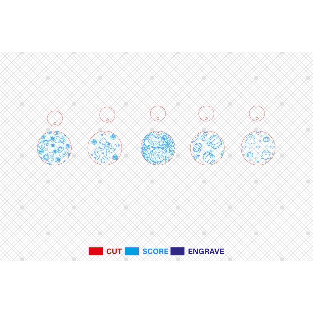 Halloween Geometric Earring Svg Bundle Halloween Ghost Pumpkin Earring Svg Boho Earring Svg Hallow 1