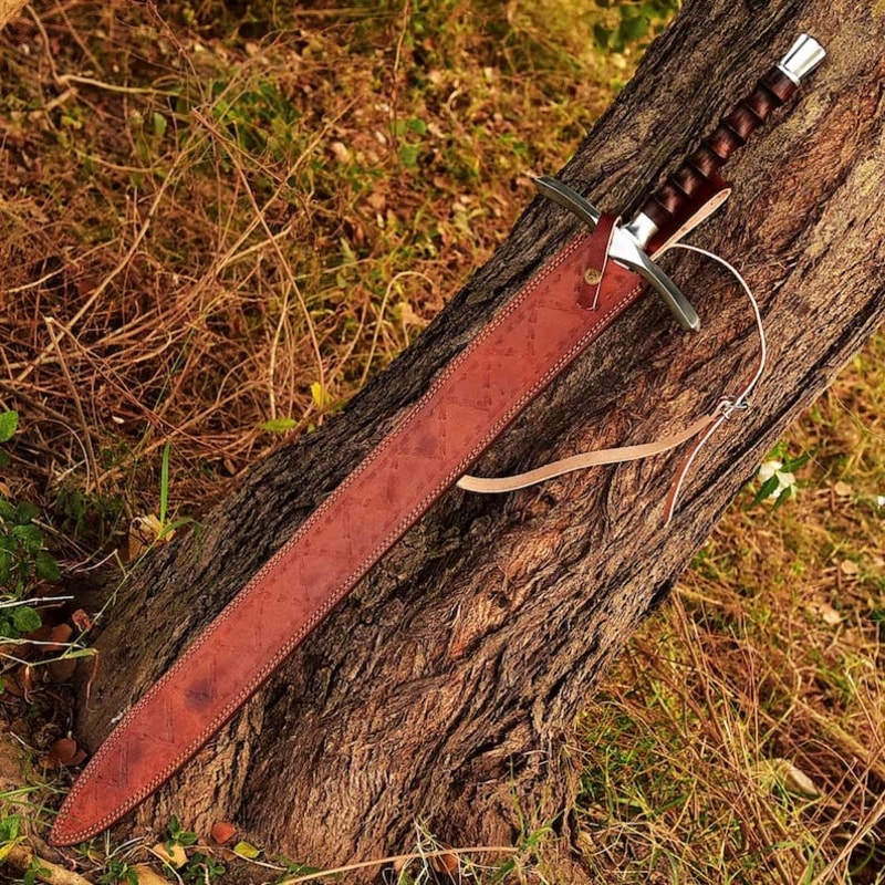 Viking Sword Damascus Sword Hand Forged Sword Long Sword Sword Sword Real For Viking Costumes Gift 2