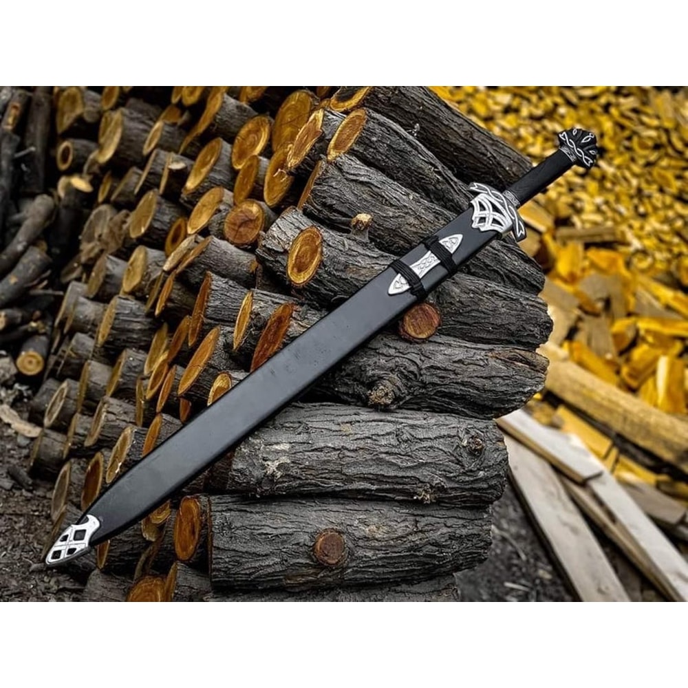 Hand Forged Real Damascus Steel Sword NORTHMEN Sword Real Damascus Steel Handmade Sword Gift For Hi 2