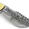HABSON KNIVES TR177 Custom Handmade Damascus Steel 10 Inches Tracker Knife Bone 1