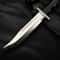 Handmade Scream Replica Knife With Leather Sheath Buck 120 Ghost Face Knife Movie Knife Replica 1