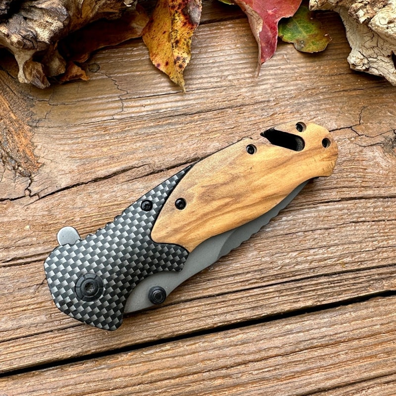 Pocket Knife For Fisherman Fish Engraving Pocket Knife Shark Engravable Knife Folding Knife Gift Fo