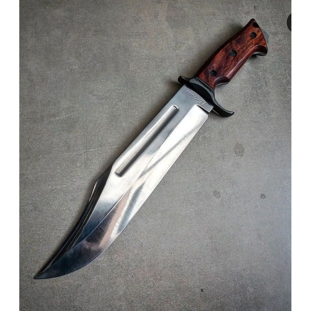 Handmade Carbon Steel Hunting Bowie Knife Vintage Big Bowie Birthday Anniversary New Year Christmas 1