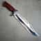 Handmade Carbon Steel Hunting Bowie Knife Vintage Big Bowie Birthday Anniversary New Year Christmas 2