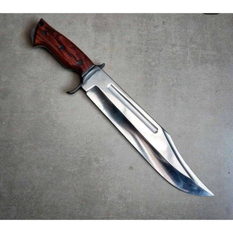 Handmade Carbon Steel Hunting Bowie Knife Vintage Big Bowie Birthday Anniversary New Year Christmas 2