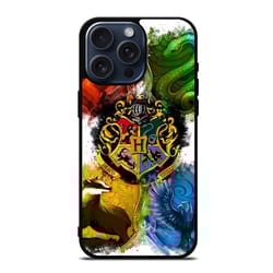 harry potter hogwarts art iphone case