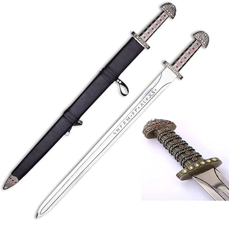 Viking Sword Of Ragnar Lothbrok Vikings Sword Of Kings The Ragnar Sword Ironside Sword Medieval S 5