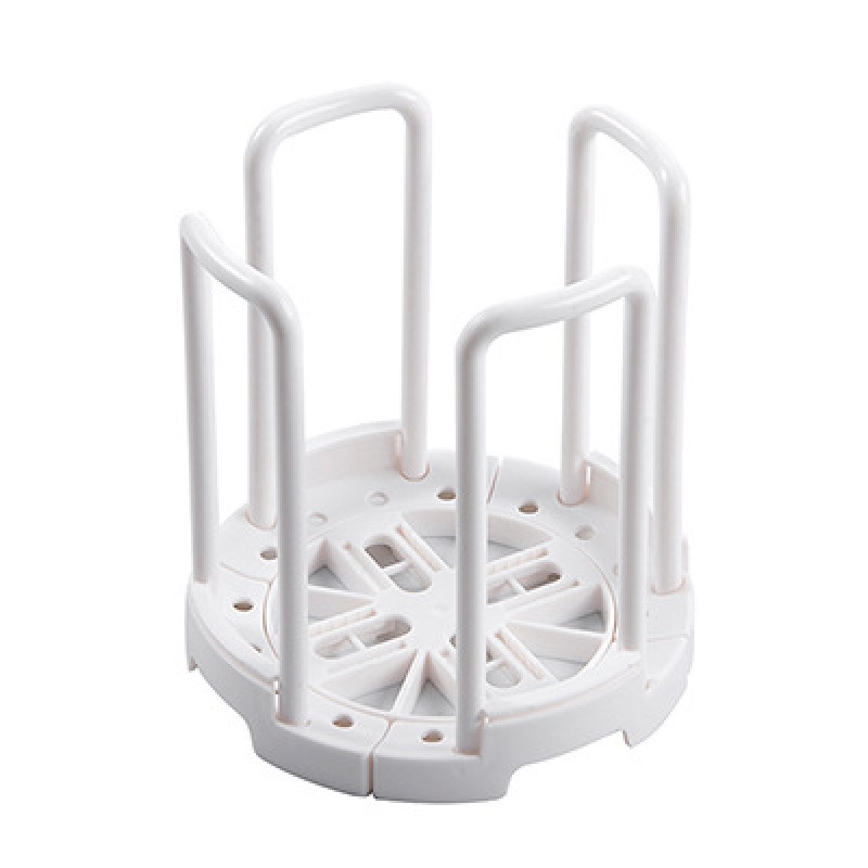 Creative Retractable Draining Bowl Rack 4